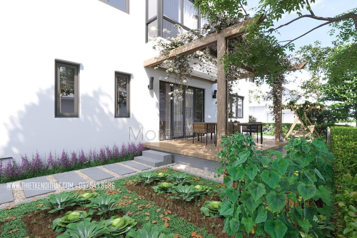 Thiết kế biệt thự vườn Ecopark Văn Giang Hưng Yên